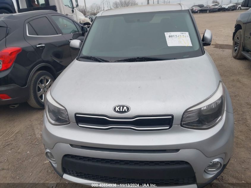 2018 Kia Soul + VIN: KNDJP3A57J7568489 Lot: 40854936