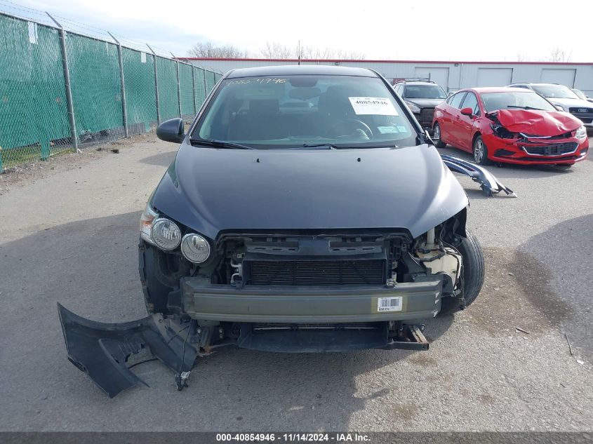 2012 Chevrolet Sonic 2Lt VIN: 1G1JC5SH5C4167049 Lot: 40854946