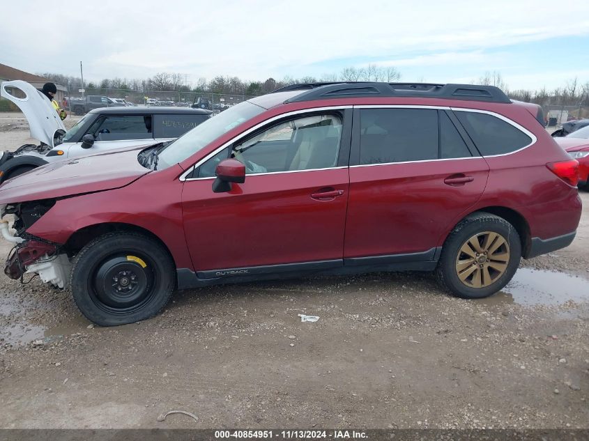 2017 Subaru Outback 2.5I Premium VIN: 4S4BSACC3H3237540 Lot: 40854951