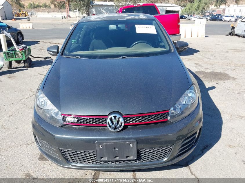 2013 Volkswagen Gti 4-Door VIN: WVWHD7AJ6DW123585 Lot: 40854971