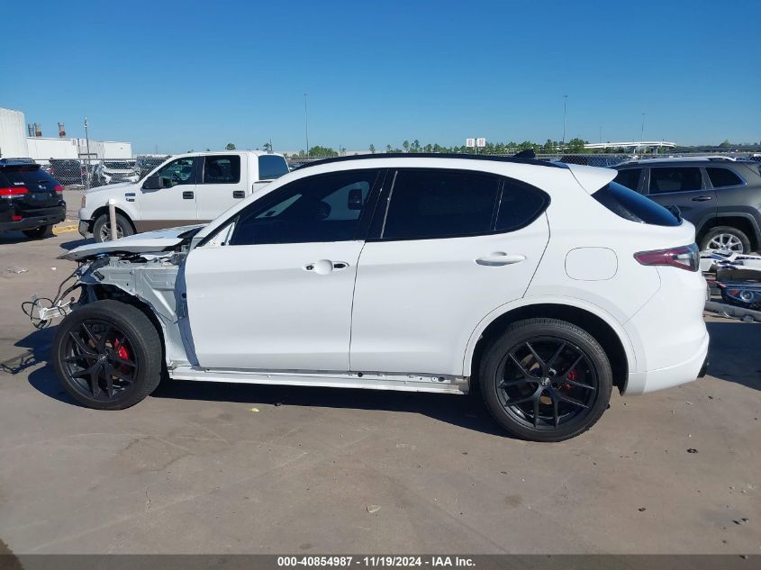 2021 Alfa Romeo Stelvio Ti Sport Awd VIN: ZASPAKBN2M7D02748 Lot: 40854987