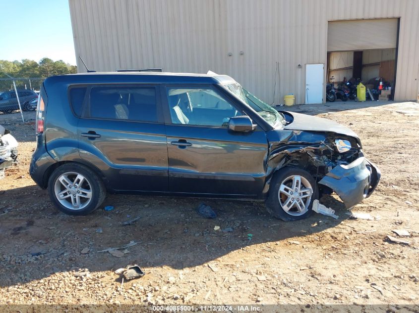 2011 Kia Soul + VIN: KNDJT2A29B7195906 Lot: 40855001