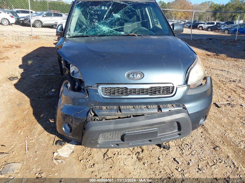 2011 Kia Soul + VIN: KNDJT2A29B7195906 Lot: 40855001