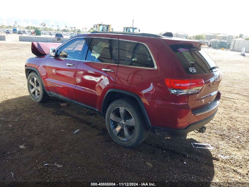 2015 Jeep Grand Cherokee Limited VIN: 1C4RJEBG4FC816051 Lot: 40855004