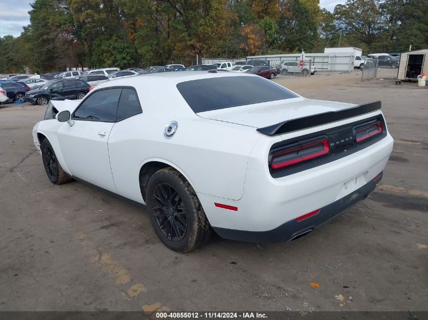 VIN 2C3CDZAGXGH184164 2016 Dodge Challenger, Sxt no.3