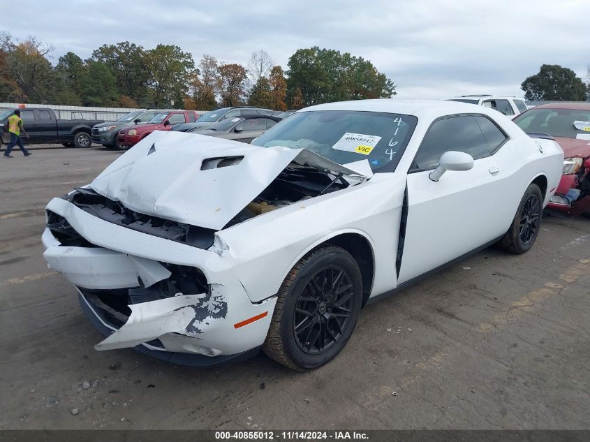 VIN 2C3CDZAGXGH184164 2016 Dodge Challenger, Sxt no.2