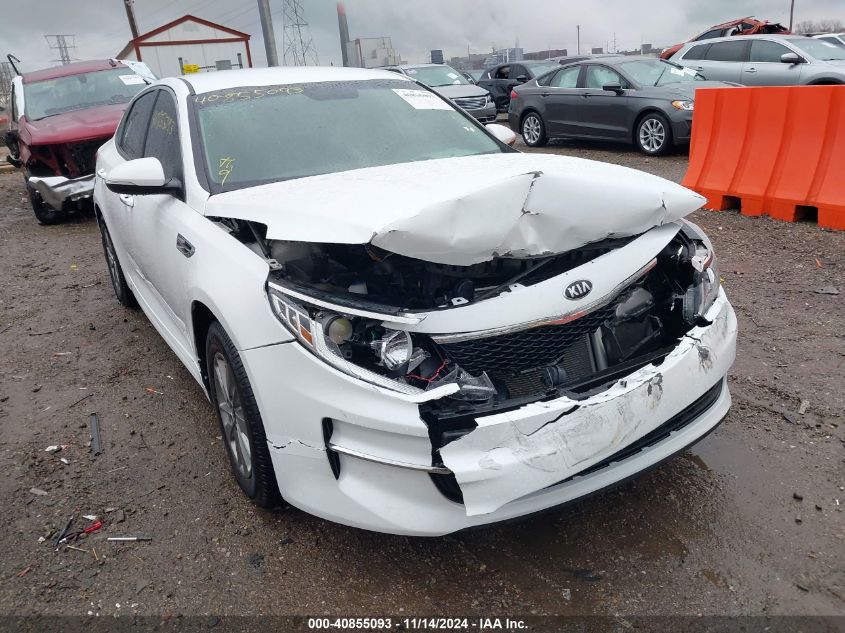 2018 Kia Optima Lx Turbo VIN: 5XXGT4L15JG228111 Lot: 40855093