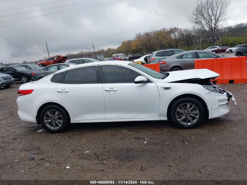 2018 Kia Optima Lx Turbo VIN: 5XXGT4L15JG228111 Lot: 40855093