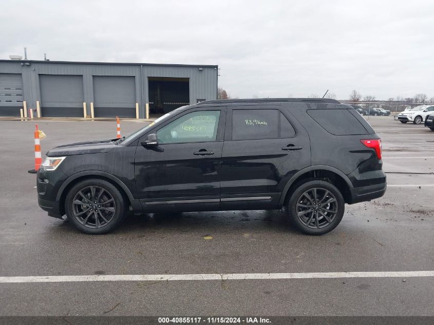 2018 Ford Explorer Xlt VIN: 1FM5K8D8XJGB53956 Lot: 40855117