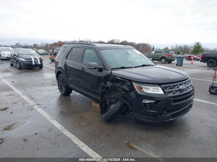 2018 Ford Explorer Xlt VIN: 1FM5K8D8XJGB53956 Lot: 40855117