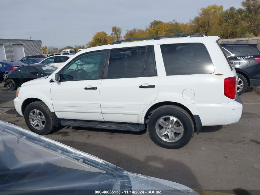 2003 Honda Pilot Ex-L VIN: 2HKYF18633H556083 Lot: 40855133