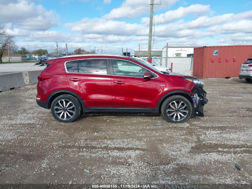 2017 Kia Sportage Ex VIN: KNDPNCAC7H7248906 Lot: 40855135