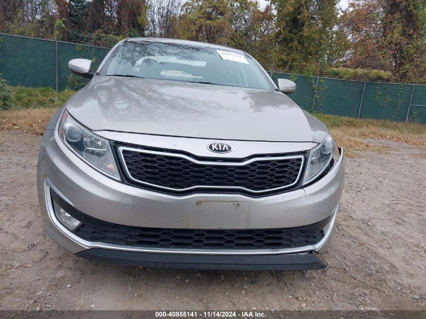 2013 Kia Optima Hybrid Lx VIN: KNAGM4AD4D5046688 Lot: 40855141