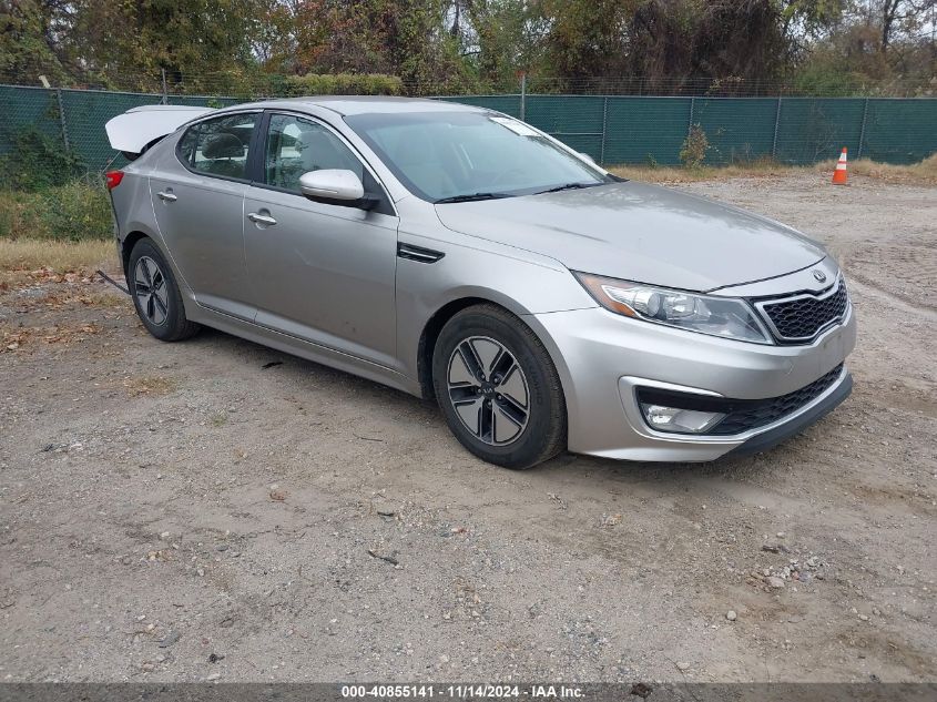 2013 Kia Optima Hybrid Lx VIN: KNAGM4AD4D5046688 Lot: 40855141