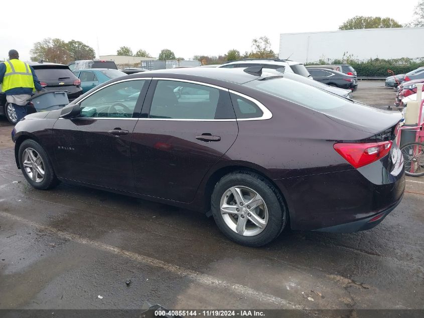 2021 Chevrolet Malibu Fwd Ls VIN: 1G1ZB5ST4MF022133 Lot: 40855144