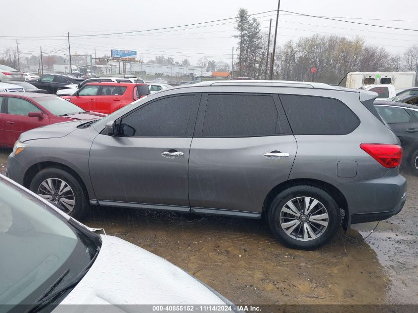 2017 Nissan Pathfinder Sl VIN: 5N1DR2MM2HC655010 Lot: 40855152