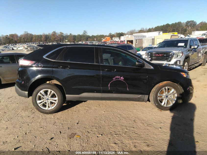 2016 Ford Edge Sel VIN: 2FMPK3J83GBC39805 Lot: 40855159