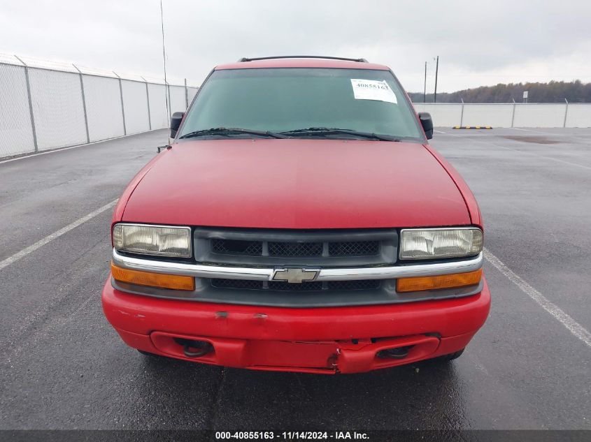 2002 Chevrolet Blazer Ls VIN: 1GNDT13W02K196227 Lot: 40855163