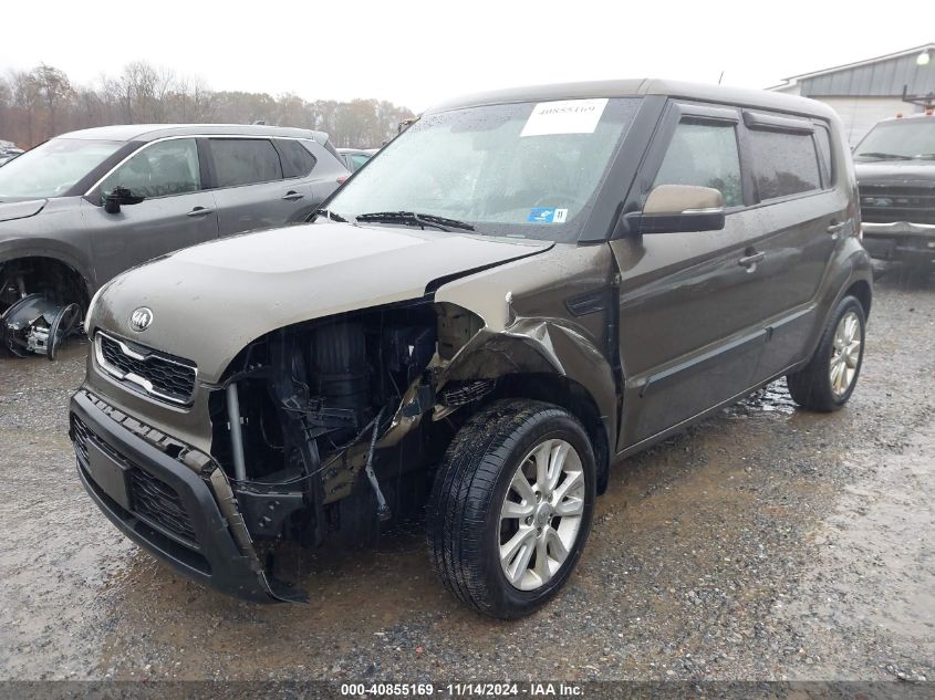 2013 Kia Soul + VIN: KNDJT2A68D7541630 Lot: 40855169