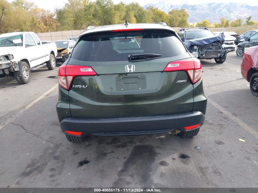 2016 Honda Hr-V Ex-L VIN: 3CZRU6H71GM717816 Lot: 40855175