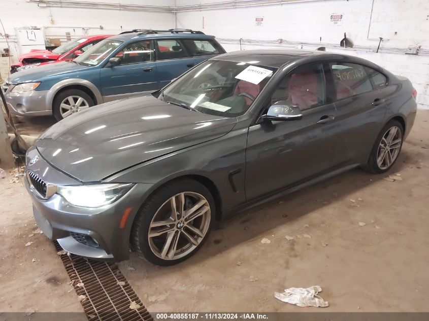 2018 BMW 440I Gran Coupe xDrive VIN: WBA4J7C50JBB98728 Lot: 40855187