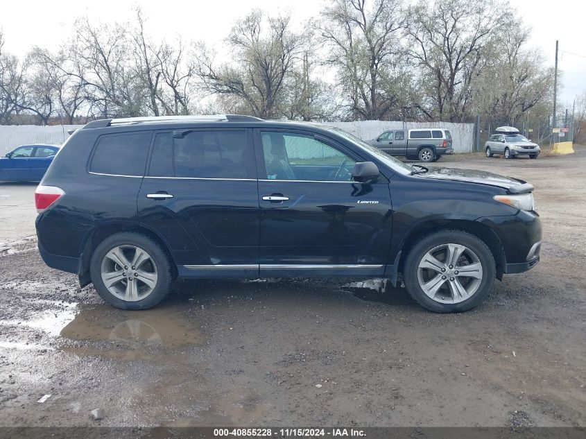 2011 Toyota Highlander Limited V6 VIN: 5TDDK3EH0BS085949 Lot: 40855228