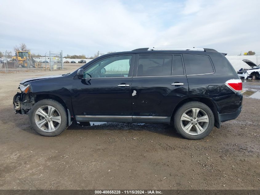 2011 Toyota Highlander Limited V6 VIN: 5TDDK3EH0BS085949 Lot: 40855228