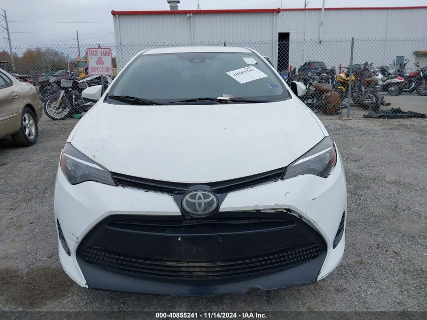 2017 Toyota Corolla Le VIN: 2T1BURHE9HC848817 Lot: 40855241