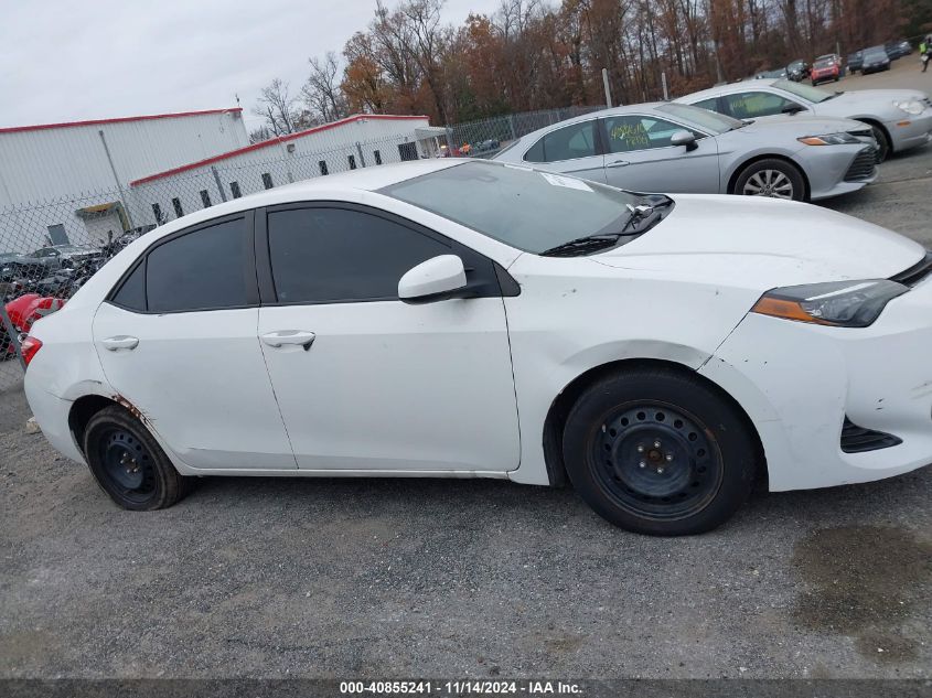 2017 TOYOTA COROLLA LE - 2T1BURHE9HC848817