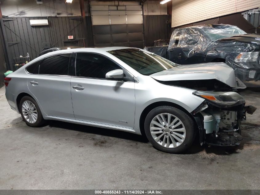 2014 Toyota Avalon Hybrid Xle Touring VIN: 4T1BD1EB5EU034489 Lot: 40855243