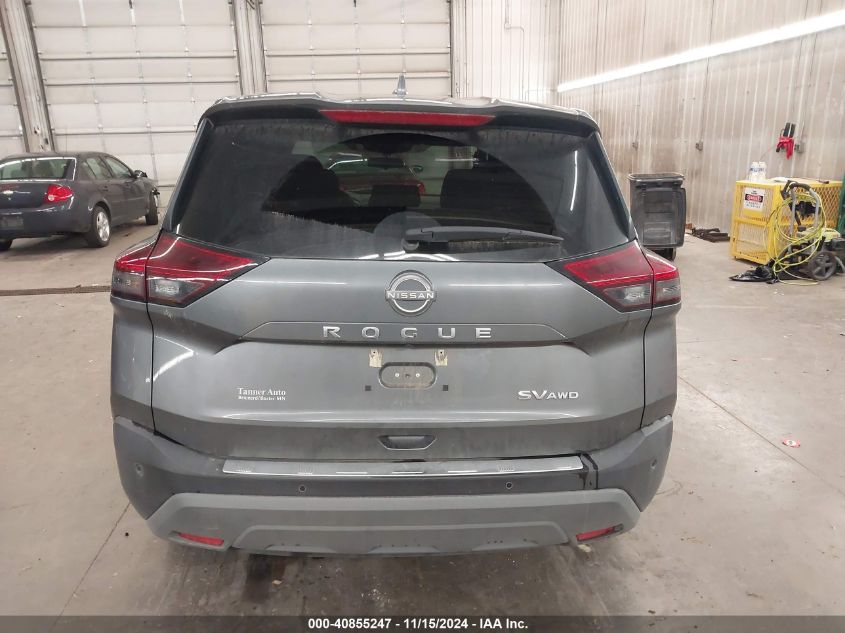 2023 Nissan Rogue Sv Intelligent Awd VIN: 5N1BT3BB8PC673820 Lot: 40855247