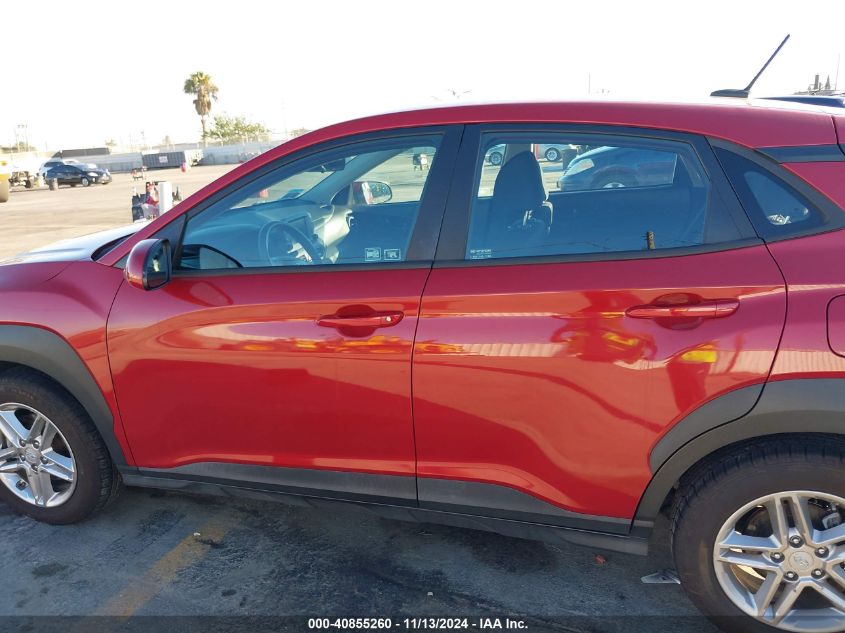 2021 Hyundai Kona Se VIN: KM8K12AA8MU662282 Lot: 40855260