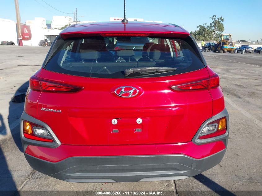 2021 Hyundai Kona Se VIN: KM8K12AA8MU662282 Lot: 40855260