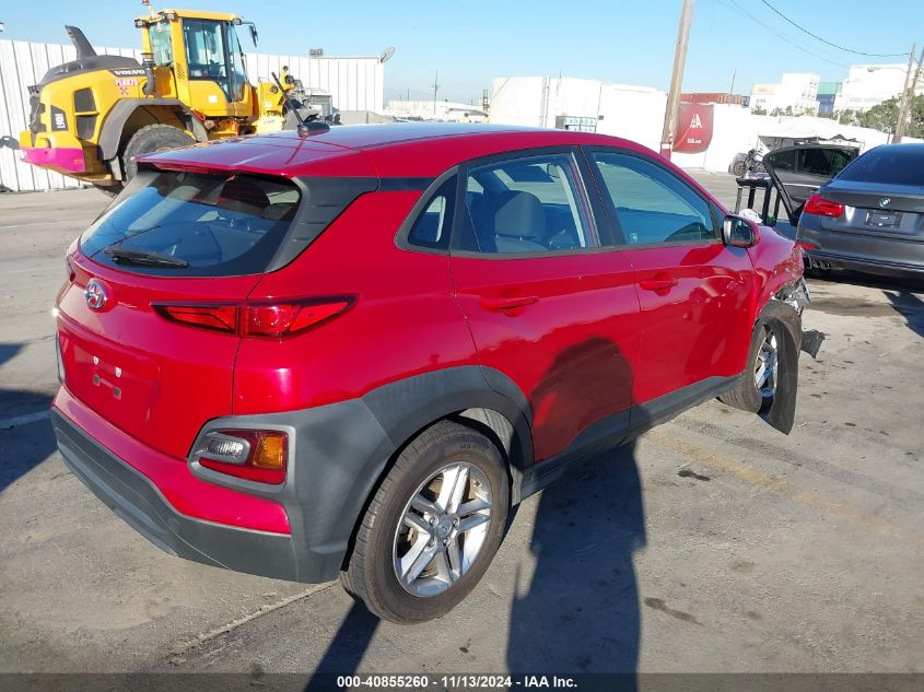 2021 Hyundai Kona Se VIN: KM8K12AA8MU662282 Lot: 40855260