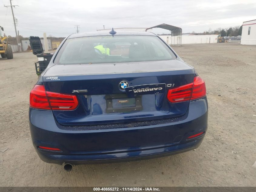 2018 BMW 320I xDrive VIN: WBA8A3C55JA357689 Lot: 40855272