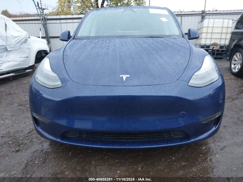 2023 Tesla Model Y Awd/Long Range Dual Motor All-Wheel Drive VIN: 7SAYGDEE6PF811617 Lot: 40855281