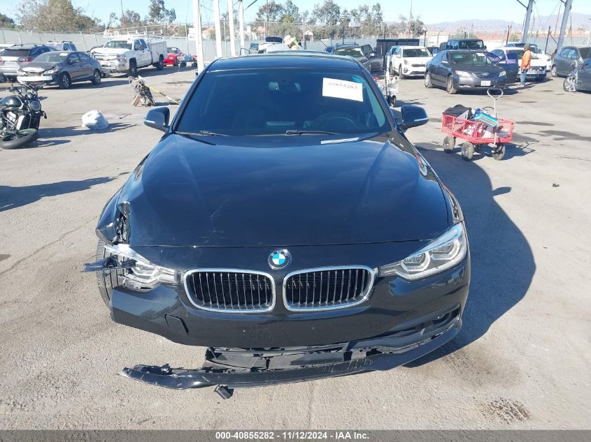 2018 BMW 320I xDrive VIN: WBA8A3C52JA487090 Lot: 40855282