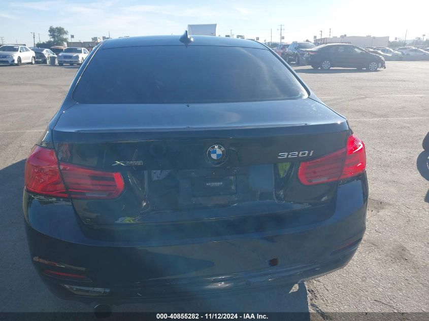 2018 BMW 320I xDrive VIN: WBA8A3C52JA487090 Lot: 40855282