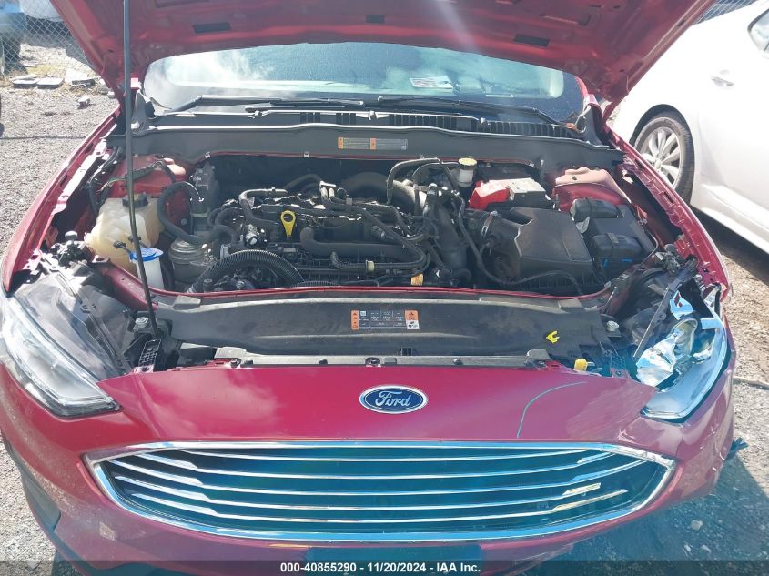 2020 Ford Fusion Se VIN: 3FA6P0HDXLR162063 Lot: 40855290