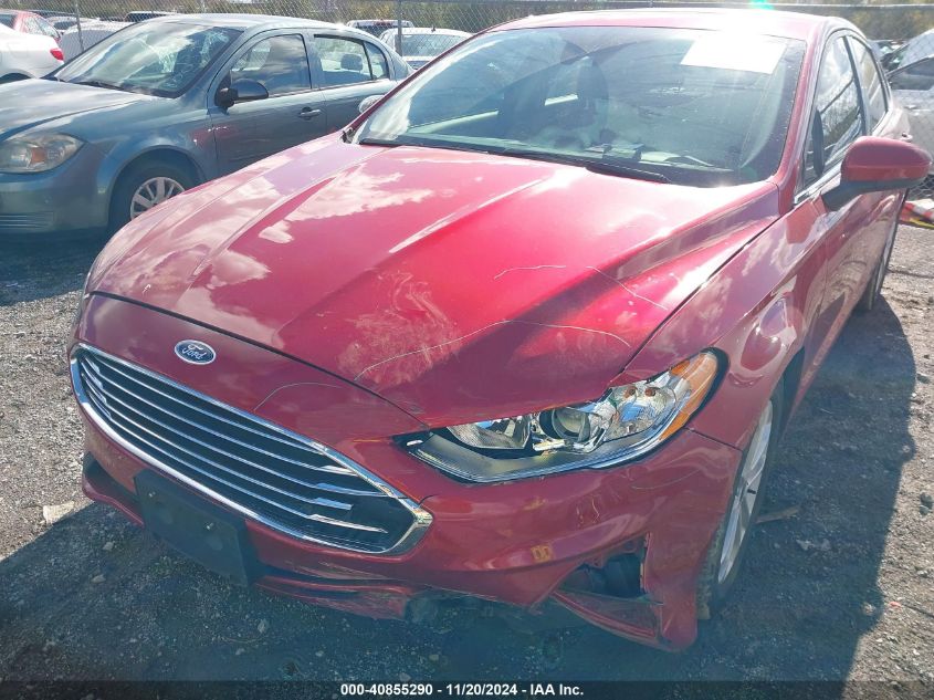 2020 Ford Fusion Se VIN: 3FA6P0HDXLR162063 Lot: 40855290