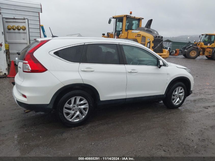 2016 Honda Cr-V Ex-L VIN: 5J6RM4H76GL046472 Lot: 40855291