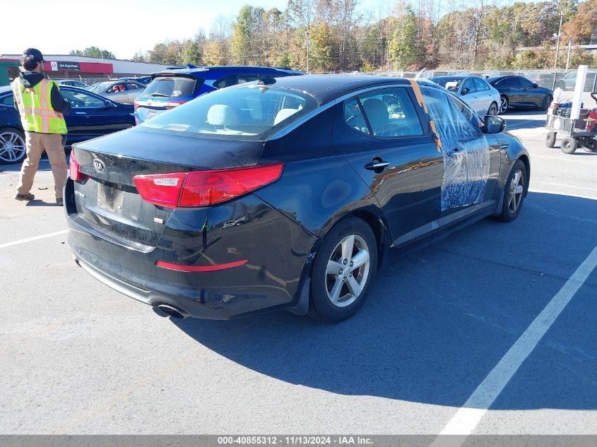 2015 Kia Optima Lx VIN: 5XXGM4A77FG486111 Lot: 40855312