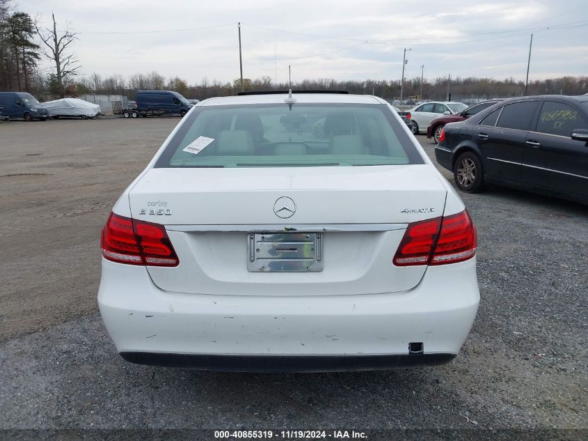 2015 Mercedes-Benz E 350 4Matic VIN: WDDHF8JB2FB104055 Lot: 40855319