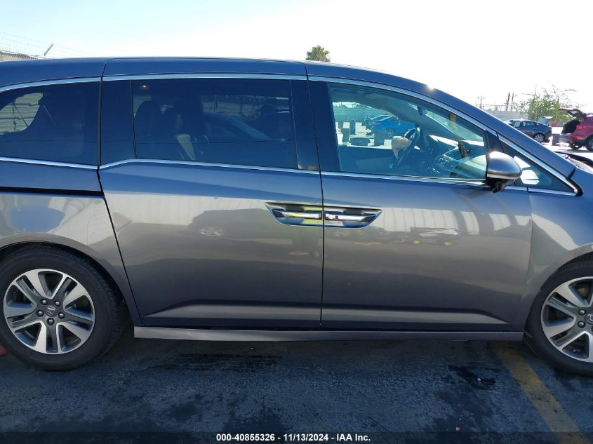 2016 Honda Odyssey Touring/Touring Elite VIN: 5FNRL5H98GB033211 Lot: 40855326