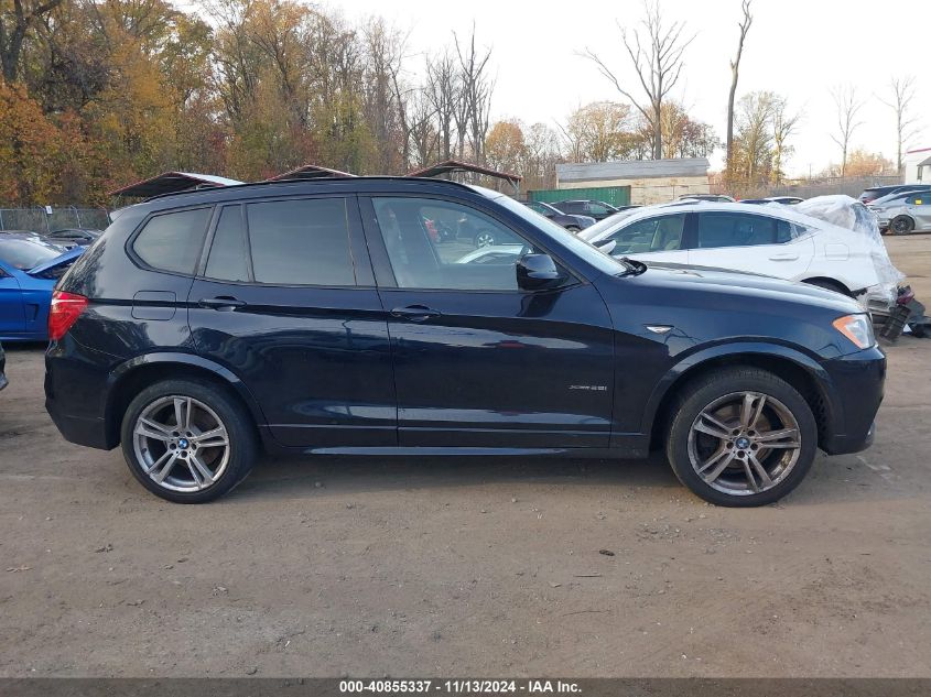 2013 BMW X3 xDrive28I VIN: 5UXWX9C56D0A10329 Lot: 40855337