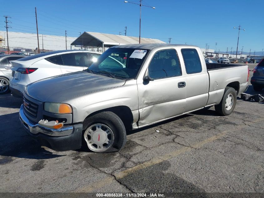 2003 GMC Sierra 1500 VIN: 2GTEC19V631268318 Lot: 40855338