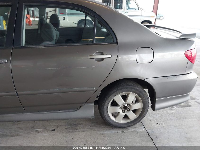 2003 Toyota Corolla S VIN: 1NXBR32E63Z039192 Lot: 40855345