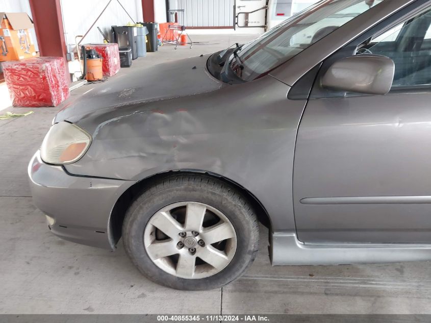 2003 Toyota Corolla S VIN: 1NXBR32E63Z039192 Lot: 40855345