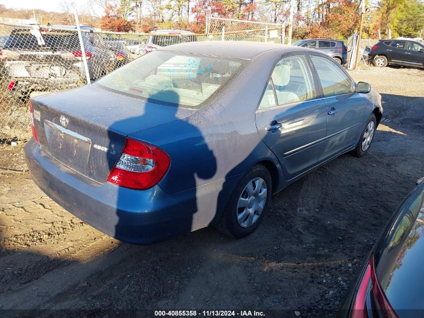 2004 Toyota Camry Le VIN: 4T1BE30K34U810701 Lot: 40855358