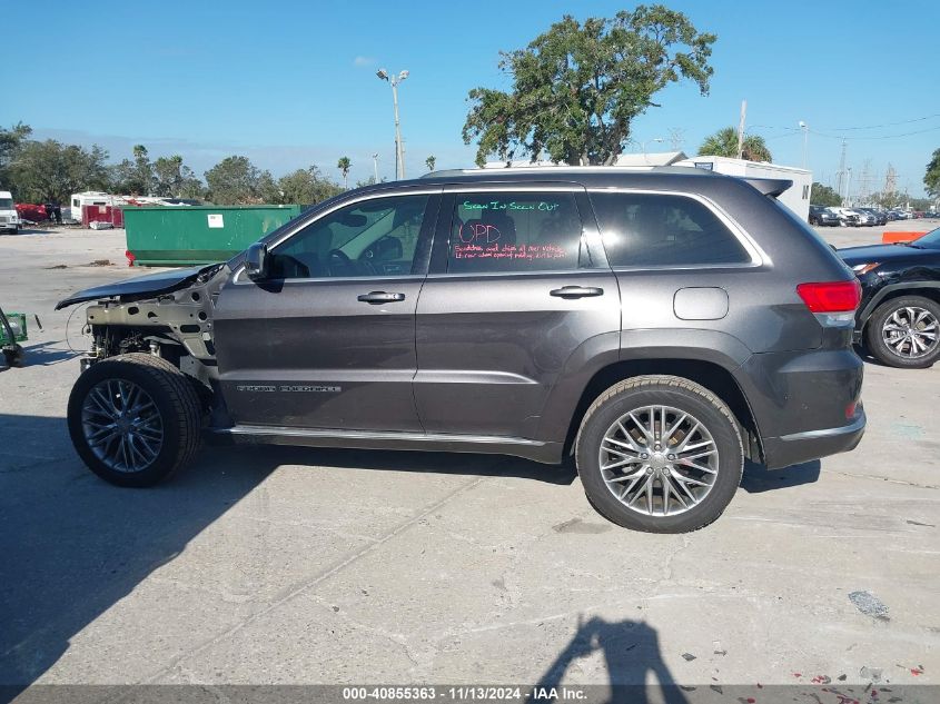 2018 Jeep Grand Cherokee Summit 4X2 VIN: 1C4RJEJG5JC394625 Lot: 40855363